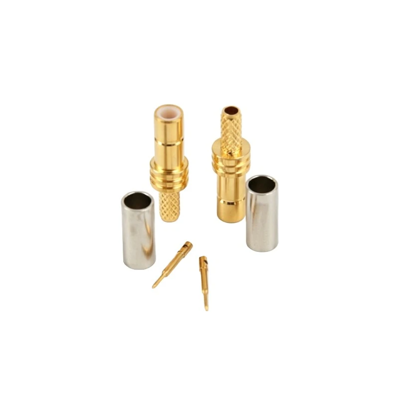 SMB‑C‑J1.5 50‑Ohm SMB Male Crimp Connector For Automotive GPS Antenna RG174 Cable manufacturers
